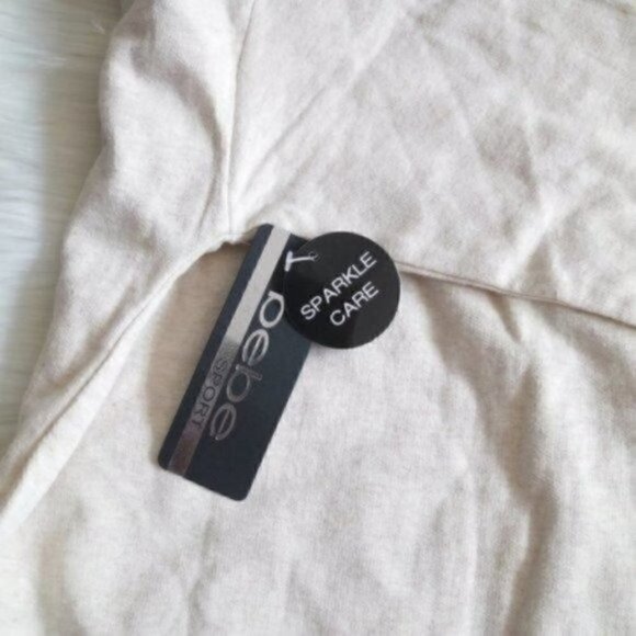 NWT BEBE Girls Sequins Long Sleeve Hoodie Sweater Size Large (14/16) - Picture 5 of 5